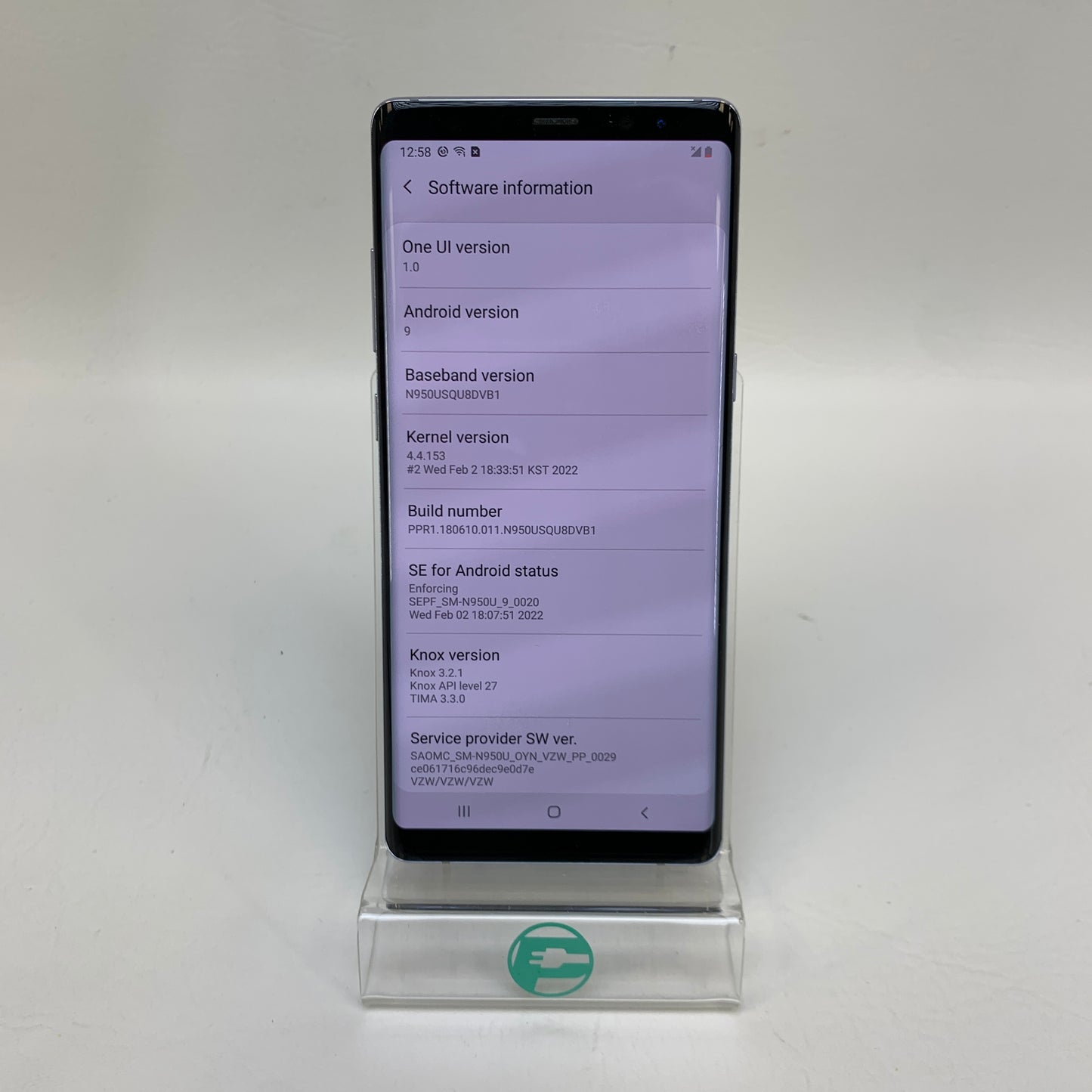 Verizon Samsung Galaxy Note 8 6GB RAM 64GB SM-N950U Gray