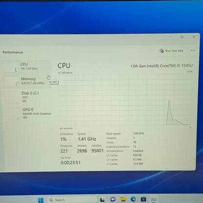 Dell Latitude 5540 15.6" i5-1345U 1.6GHz 16GB RAM 512GB SSD