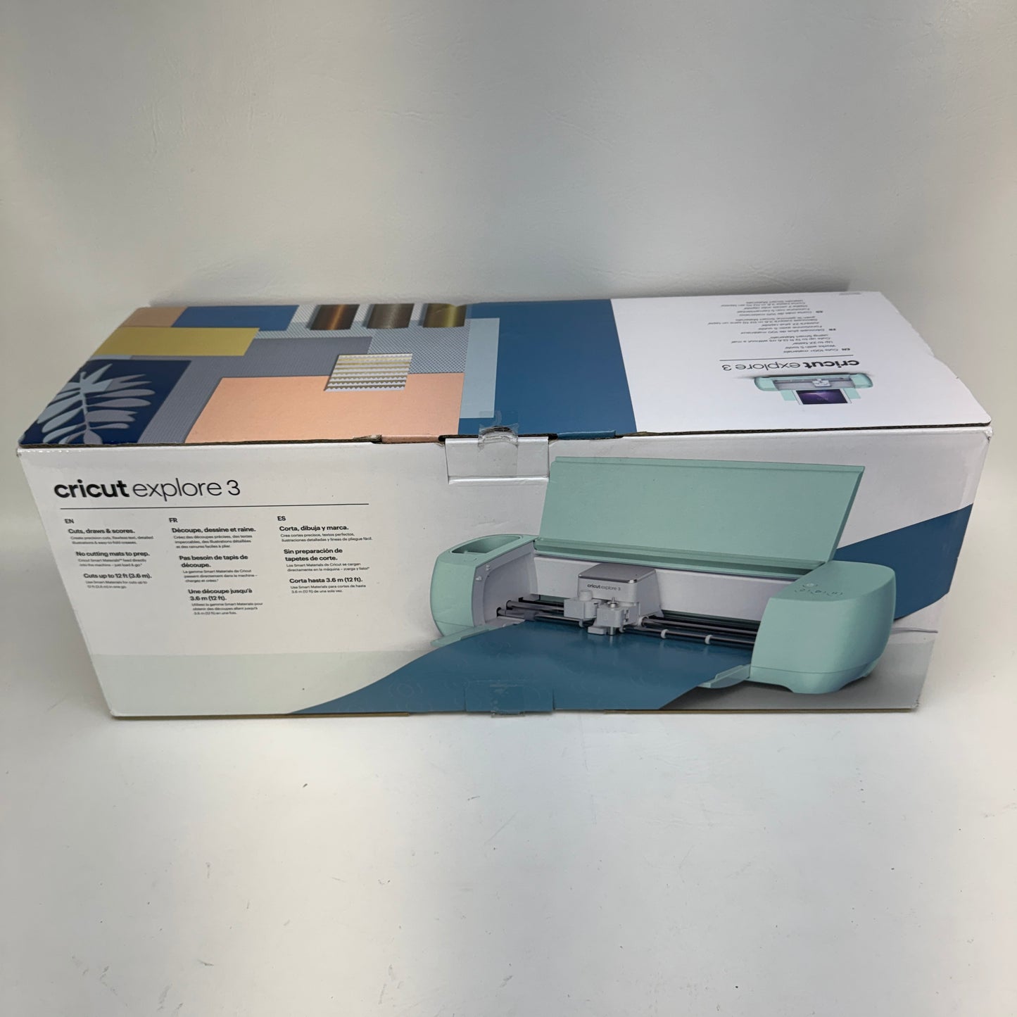 New Cricut Explore 3 Smart Cutting Machine Vinyl Iron-On Cardstock Maker 2008337