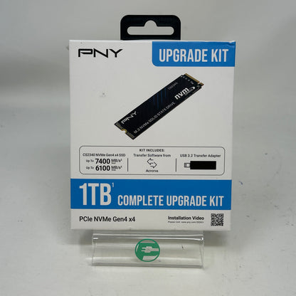 New PNY 2280mm CS2340  1TB M.2 NVMe Gen 4.0 x 4 SSD  M280CS2241-1TBKIT-RB