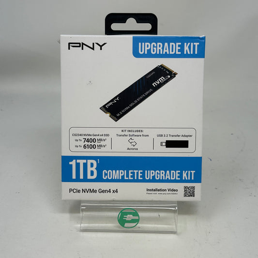 New PNY 2280mm CS2340  1TB M.2 NVMe Gen 4.0 x 4 SSD  M280CS2241-1TBKIT-RB
