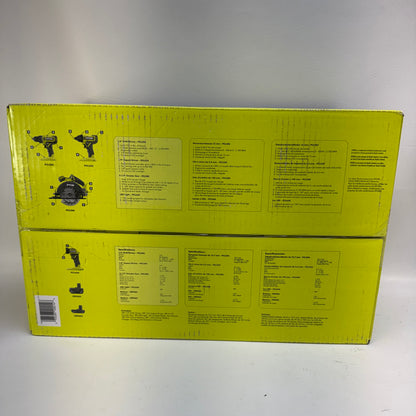 New Ryobi PCL1400K2 18V Cordless 4-Tool Combo Kit  Battery Charger and Storage Bag