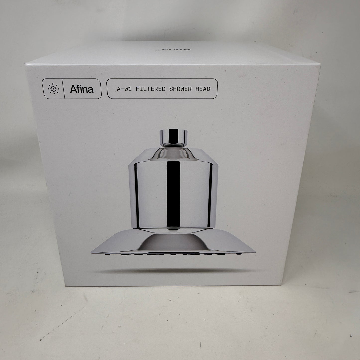 New Afina A-01 Filtered Shower Head AF-SSH-BN