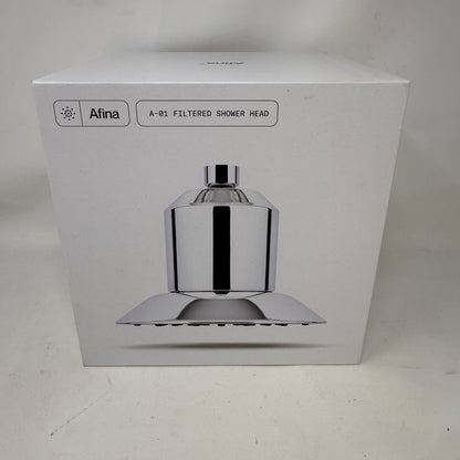 New Afina A-01 Filtered Shower Head AF-SSH-BN