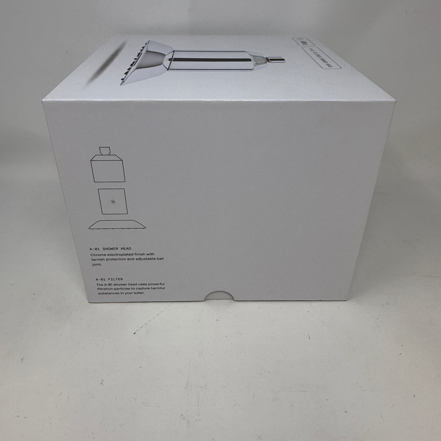 New Afina A-01 Filtered Shower Head AF-SSH-BN