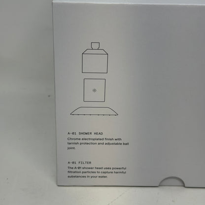 New Afina A-01 Filtered Shower Head AF-SSH-BN