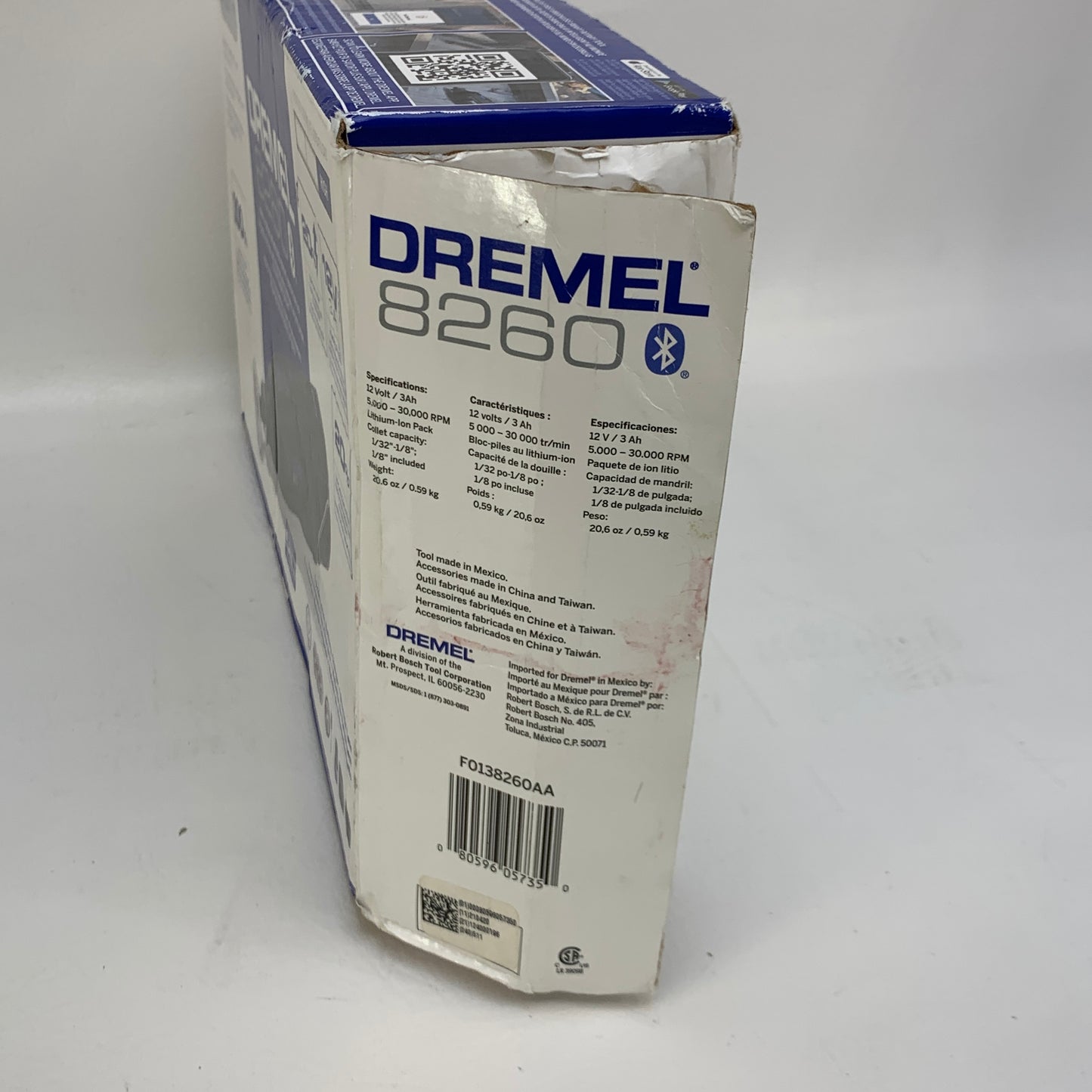 Dremel 8260 Cordless Brushless Smart Rotary Tool Kit 12V Li-ion
