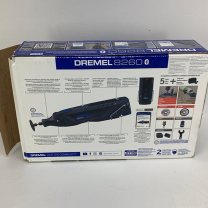 Dremel 8260 Cordless Brushless Smart Rotary Tool Kit 12V Li-ion