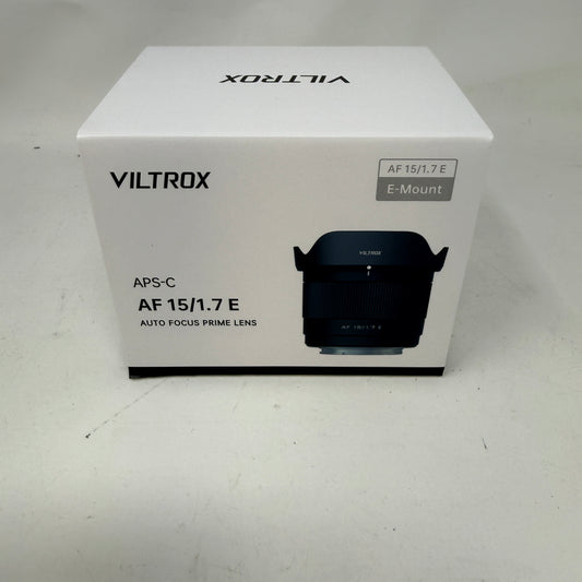 Viltrox AF 15mm f/1:1.7 STM Aspherical ED IF APS-C Frame Ultra-Wide Prime Lens