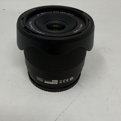 Viltrox AF 15mm f/1:1.7 STM Aspherical ED IF APS-C Frame Ultra-Wide Prime Lens