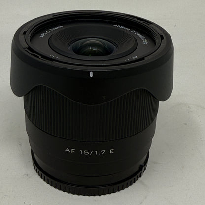 Viltrox AF 15mm f/1:1.7 STM Aspherical ED IF APS-C Frame Ultra-Wide Prime Lens
