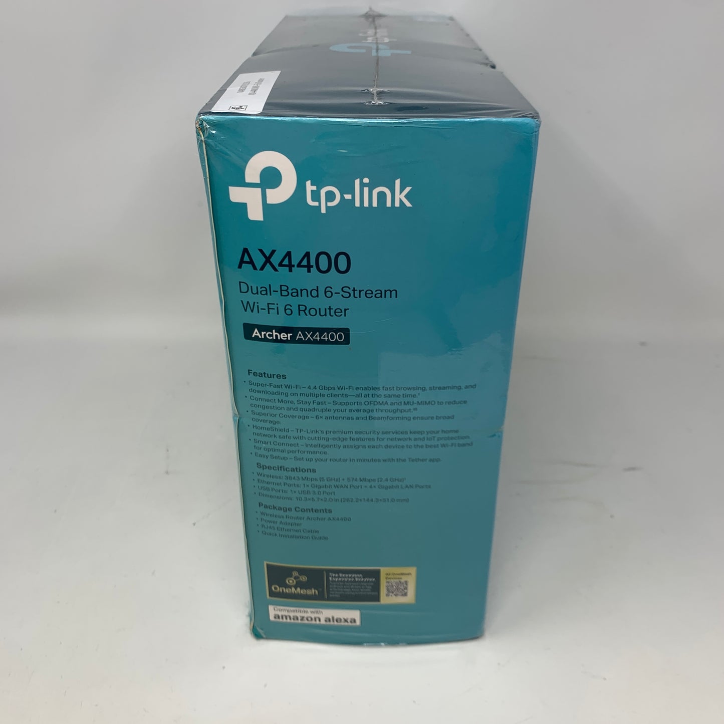 New TP-Link Archer Dual Band WiFi 6 AX4400 Mesh WiFi Router