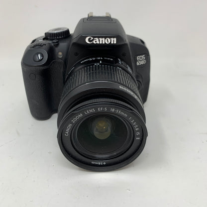 Canon EOS Rebel T4i 18.0MP Digital SLR DSLR Camera w/18-55mm Lens
