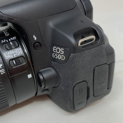 Canon EOS Rebel T4i 18.0MP Digital SLR DSLR Camera w/18-55mm Lens