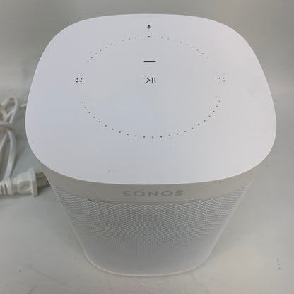 Sonos One (Gen 2) Smart Speaker White S18 Wireless Alexa Google Assistant