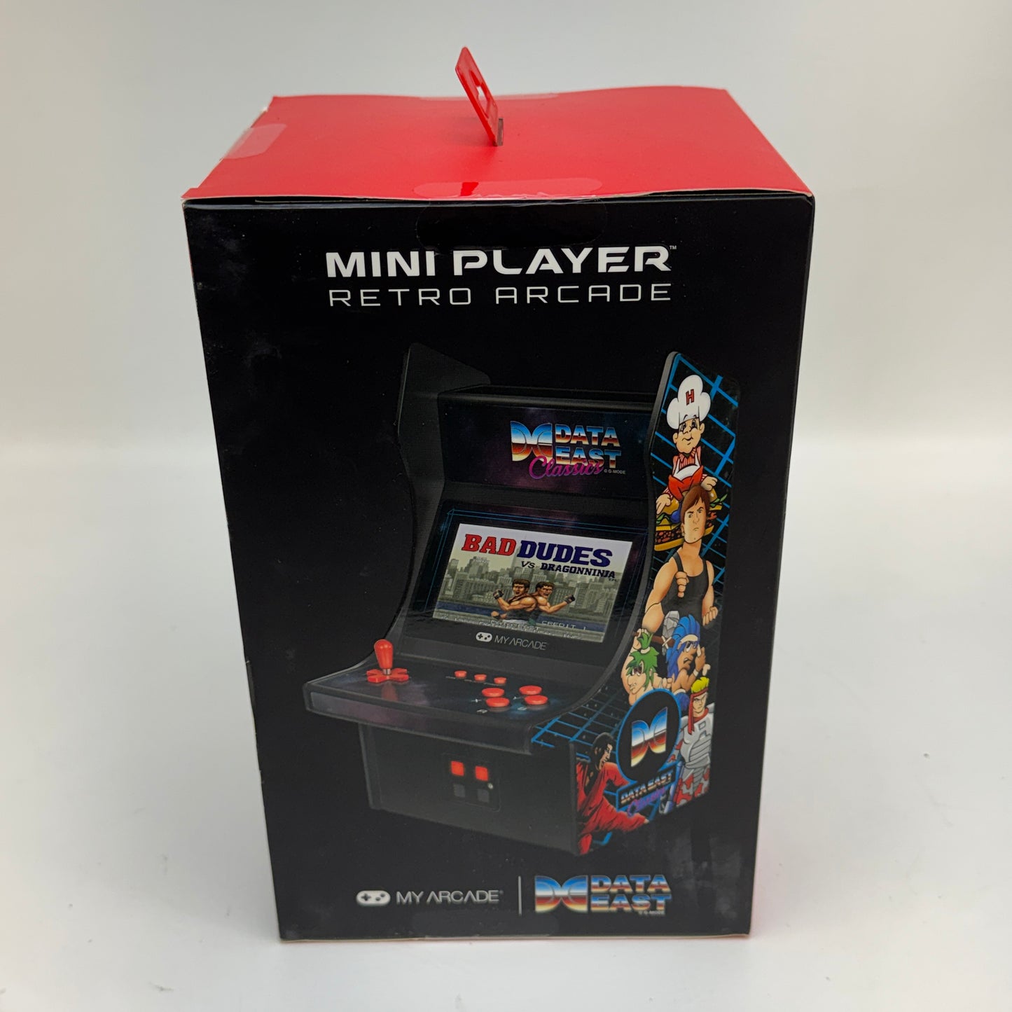 New My Arcade Data East Classics Mini Player Retro Arcade Cabinet 34 Games 3200