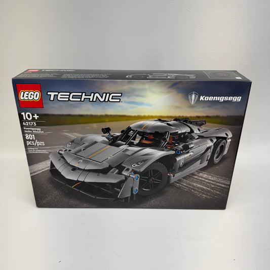 New LEGO Technic Koenigsegg Jesko Absolut Grey Hypercar Set 42173