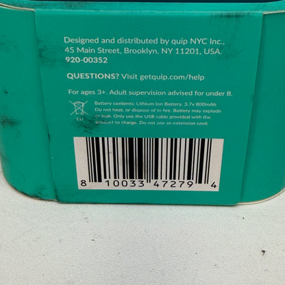 New Quip Ultra Lite  Electric Toothbrush 920-00352