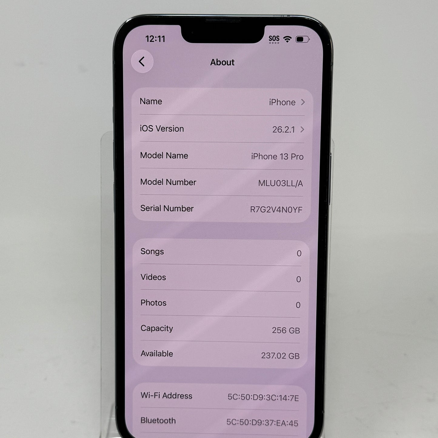 T-Mobile Apple iPhone 13 Pro 256GB Sierra Blue MLU03LL/A