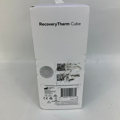 New Therabody RecoveryTherm Cube Heat Cold Contrast Therapy Device TB03778-01