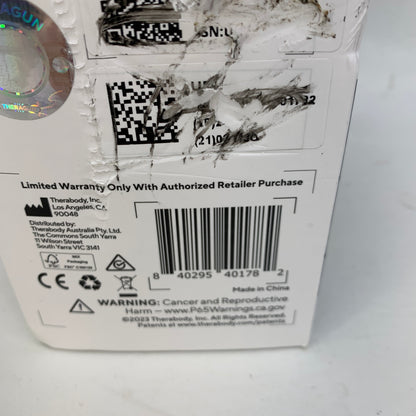 New Therabody RecoveryTherm Cube Heat Cold Contrast Therapy Device TB03778-01