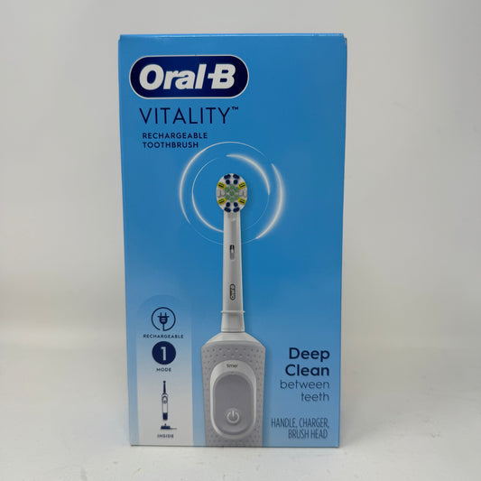 New Oral-B Vitality Rechargeable Electric Toothbrush 2D Cleaning Action Timer