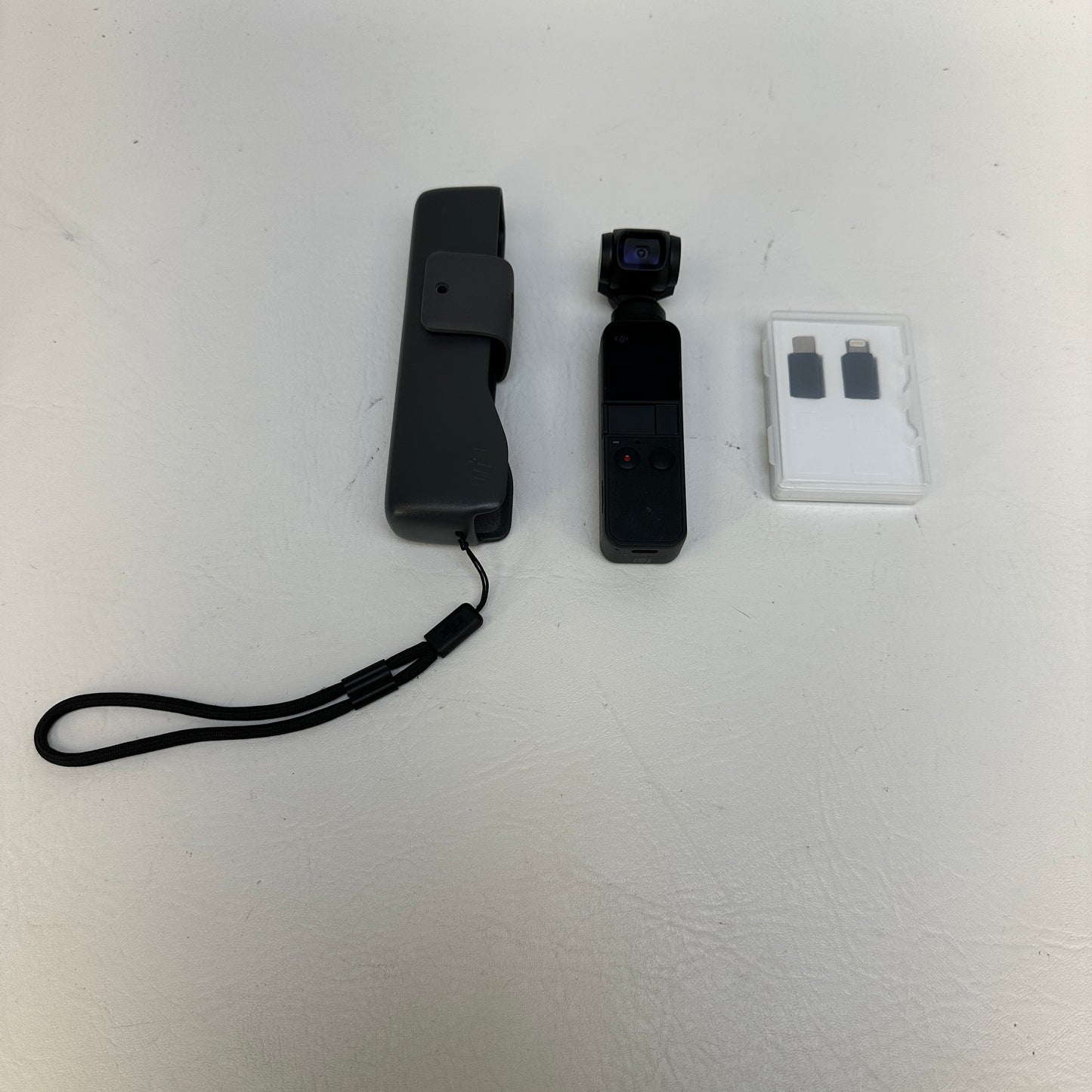 DJI Osmo Pocket Handheld 3 Axis Gimbal 4K Camera OT110 Case Adapters