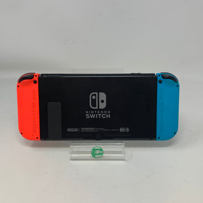 Nintendo Switch v2 Video Game Console HAC-001(-01)  Red/Blue