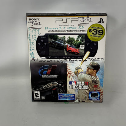 Sony PlayStation Portable PSP-3001 Handheld Console Gaming System Black