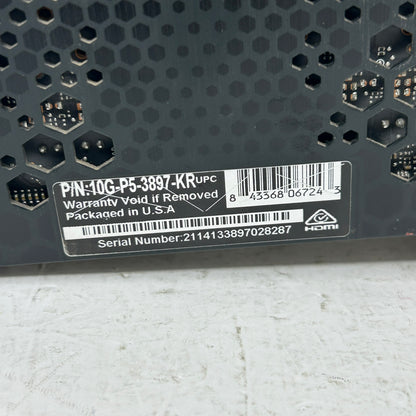 EVGA GeForce RTX 3080 FTW3 ULTRA 10GB GDDR6X Graphics Card 10G-P5-3897-KR