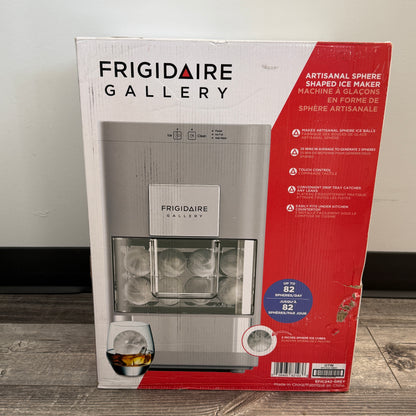 New Frigidaire Artisinal Sphere Countertop Ice Maker  EFIC242-GREY