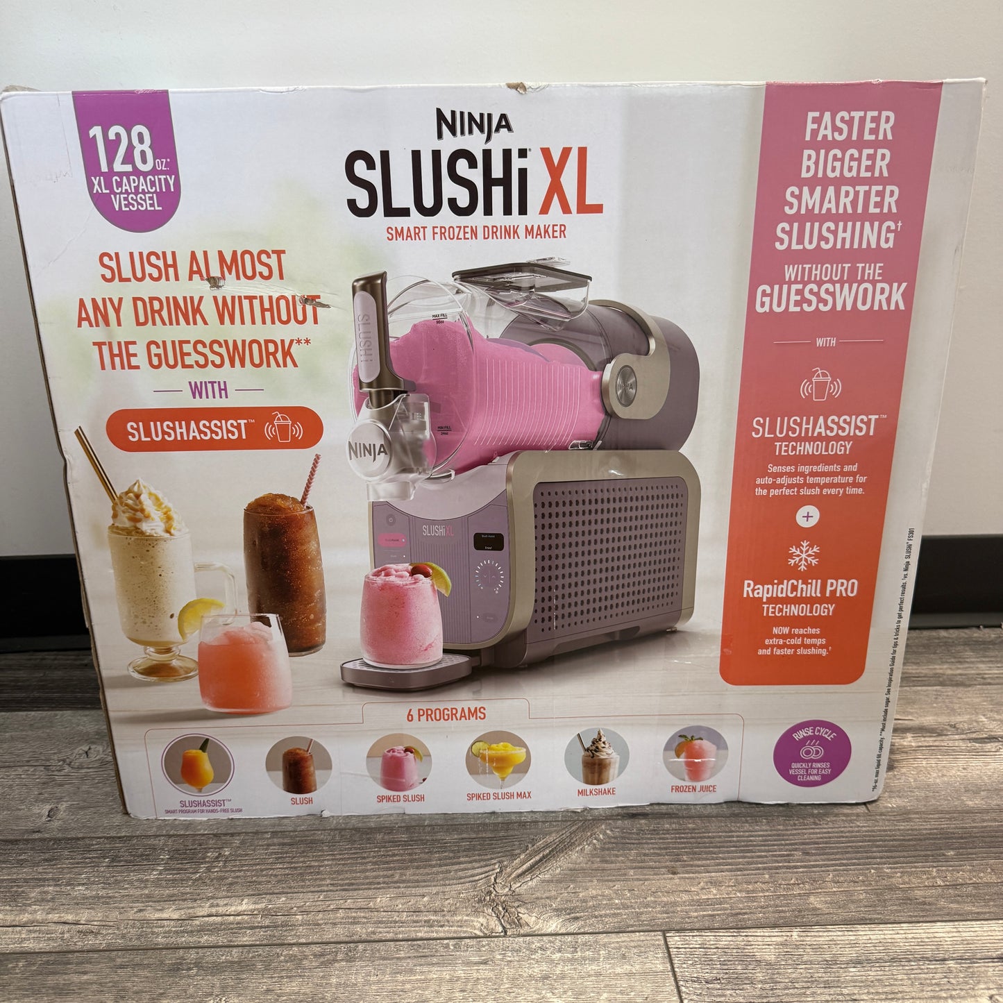 New Ninja Slushi XL Frozen Drink Maker FS601PK1