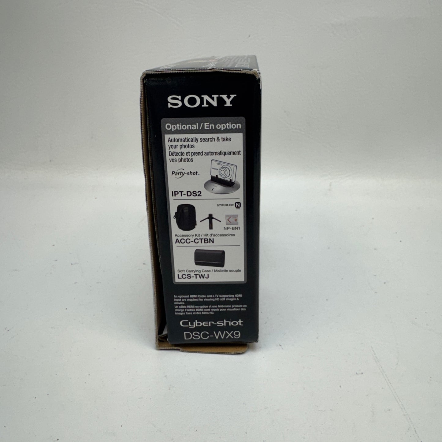 Sony Cyber-Shot DSC-WX9 16.2MP Compact Digital Camera Black