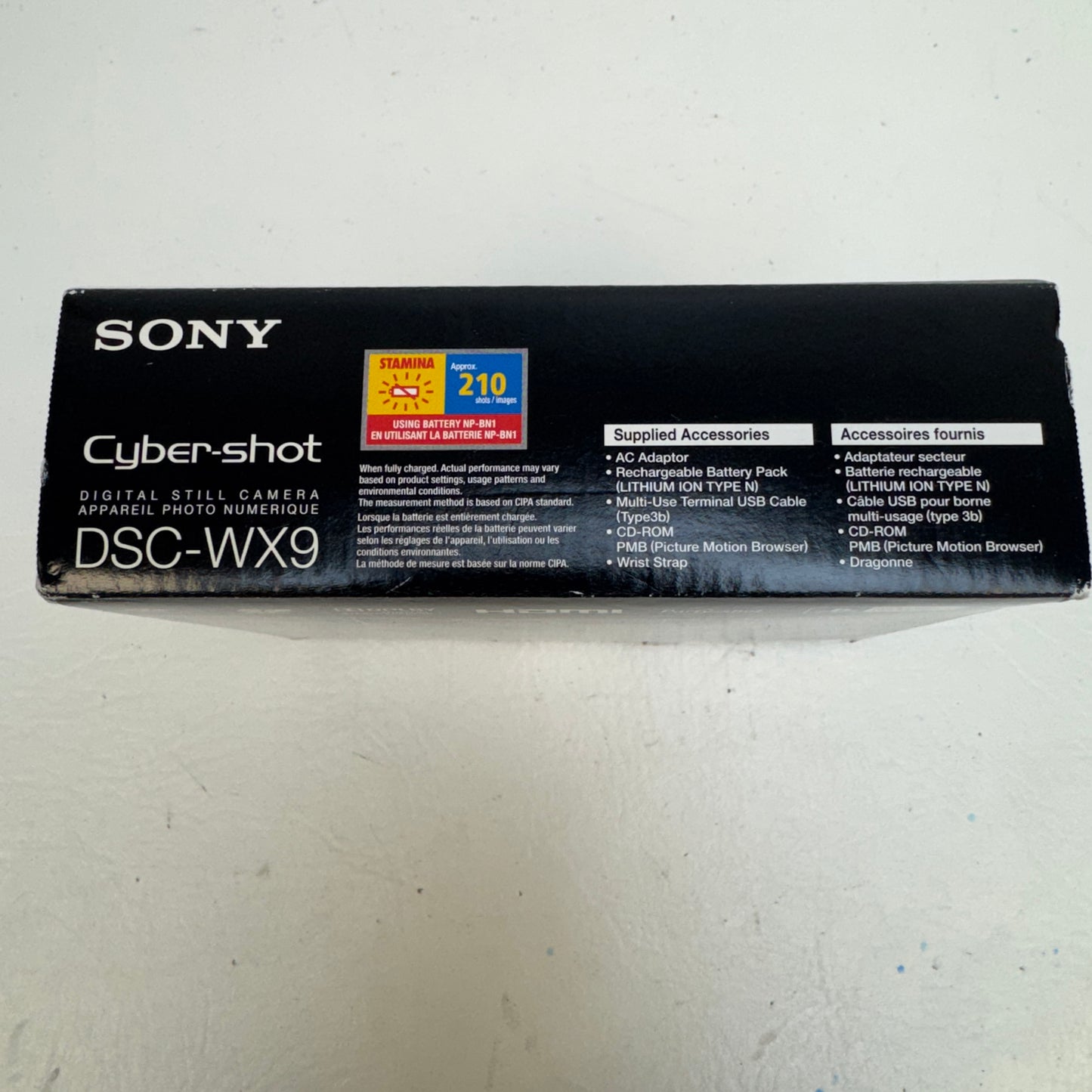 Sony Cyber-Shot DSC-WX9 16.2MP Compact Digital Camera Black