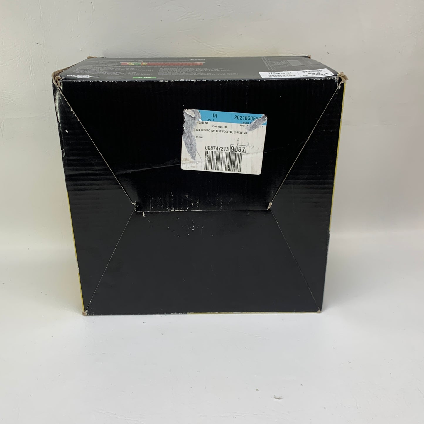 Kicker 44CWCS124 CompC 12 600 Watt 4 Ohm Single Voice Coil Car Audio Subwoofer