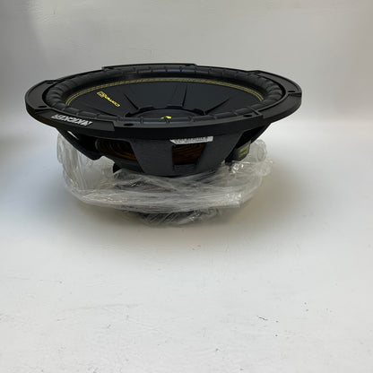 Kicker 44CWCS124 CompC 12 600 Watt 4 Ohm Single Voice Coil Car Audio Subwoofer