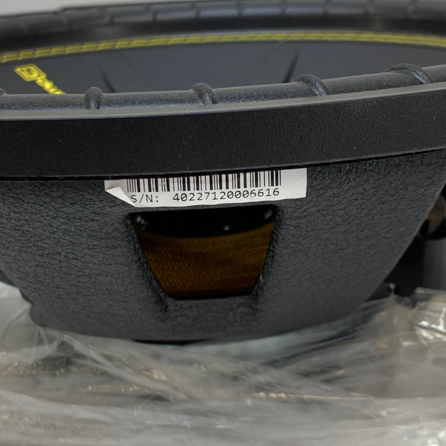 Kicker 44CWCS124 CompC 12 600 Watt 4 Ohm Single Voice Coil Car Audio Subwoofer