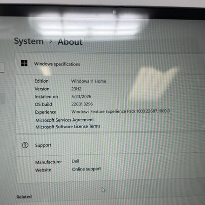 Dell Inspiron P186G 14" Ryzen 5 8640HS 3.5GHz 8GB RAM 512GB SSD