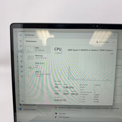 Dell Inspiron P186G 14" Ryzen 5 8640HS 3.5GHz 8GB RAM 512GB SSD