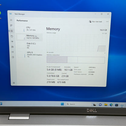Dell Latitude 5540 15.6" i5-1345U 1.6GHz 16GB RAM 512GB SSD