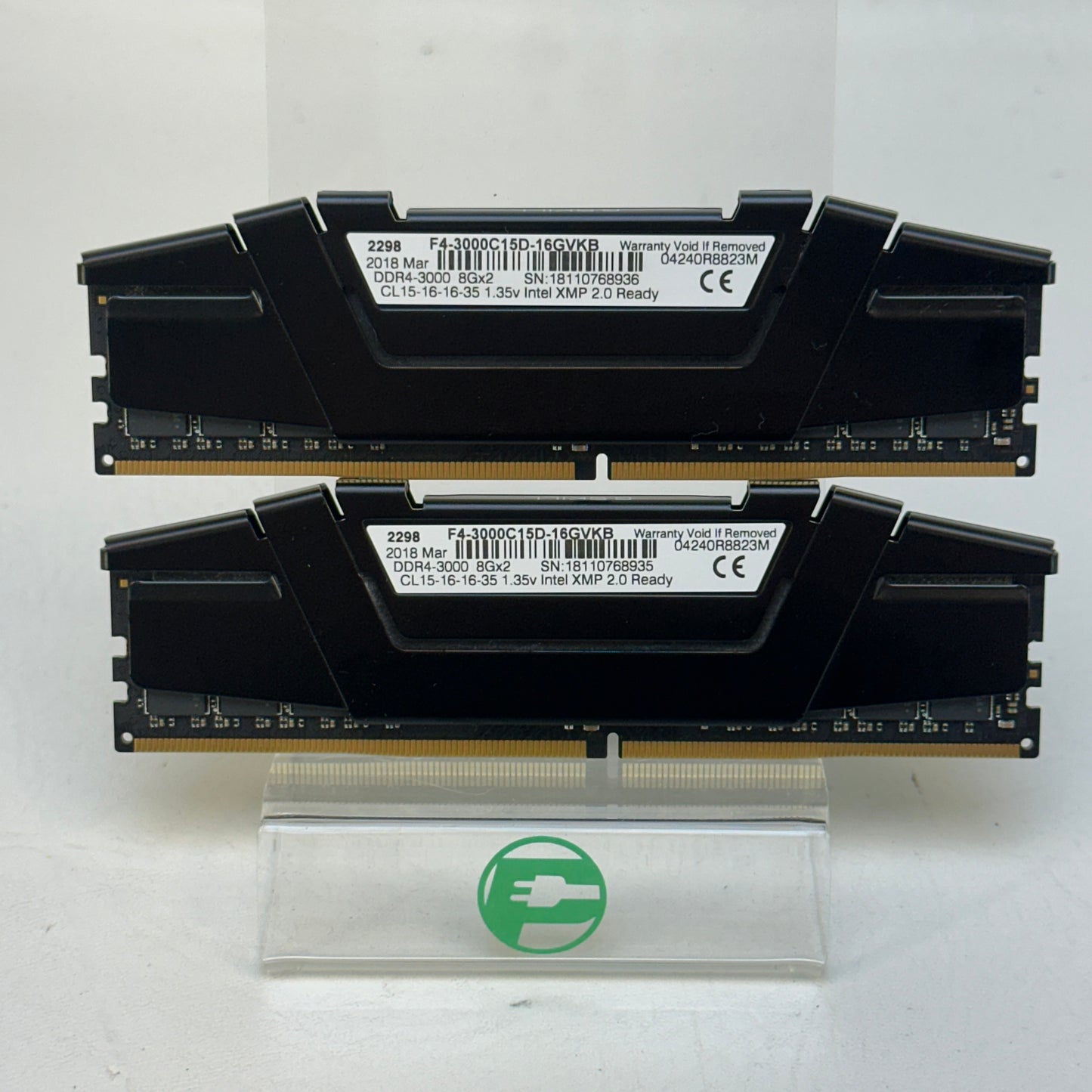 G.Skill Ripjaws V 16GB (2x8GB) RAM DDR4 2133MHz F4-3000C15D-16GVKB