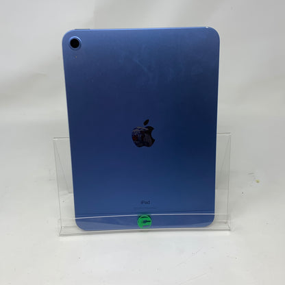 WiFi Only Apple iPad 10th Gen 64GB Blue MPQ13LL/A