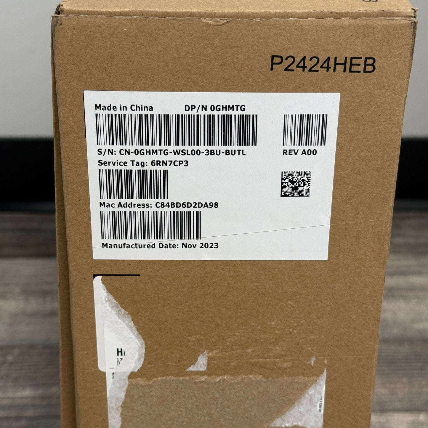 New Dell 24" P2424HEB FHD LED IPS Video Conferencing Monitor