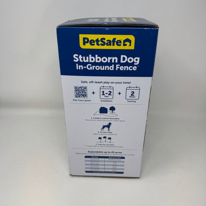 New PetSafe Stubborn Dog In-Ground Fence PIG00-10777 Wired Electric CollarSystem