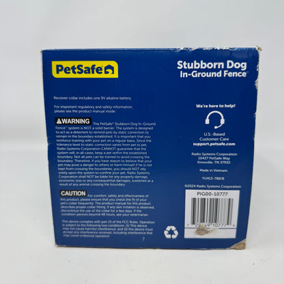 New PetSafe Stubborn Dog In-Ground Fence PIG00-10777 Wired Electric CollarSystem