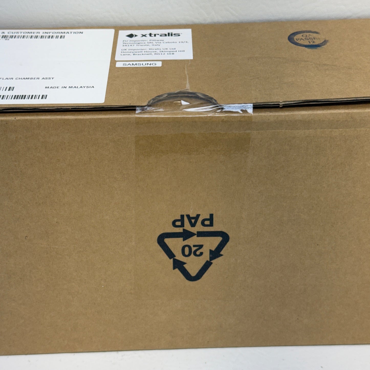 New XTRALIS VSP-964-03 GA3 Flair Chamber Assy