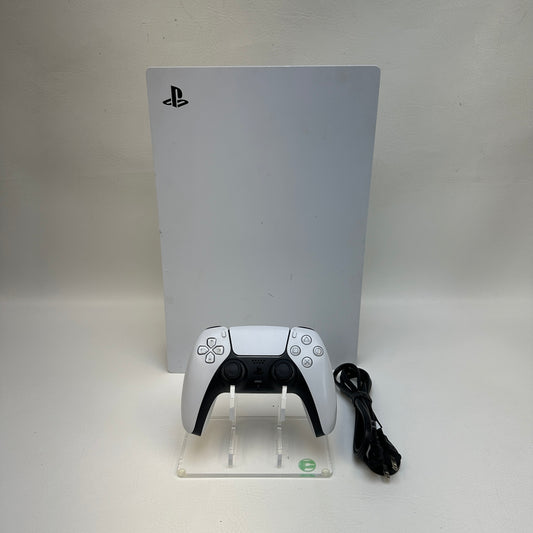 Sony PlayStation 5 Digital PS5 825GB White Console Gaming System CFI-1215B