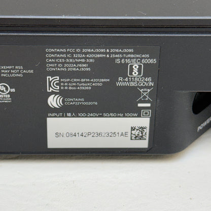 Bose Soundbar 550 Home Threater Speaker Black 439269