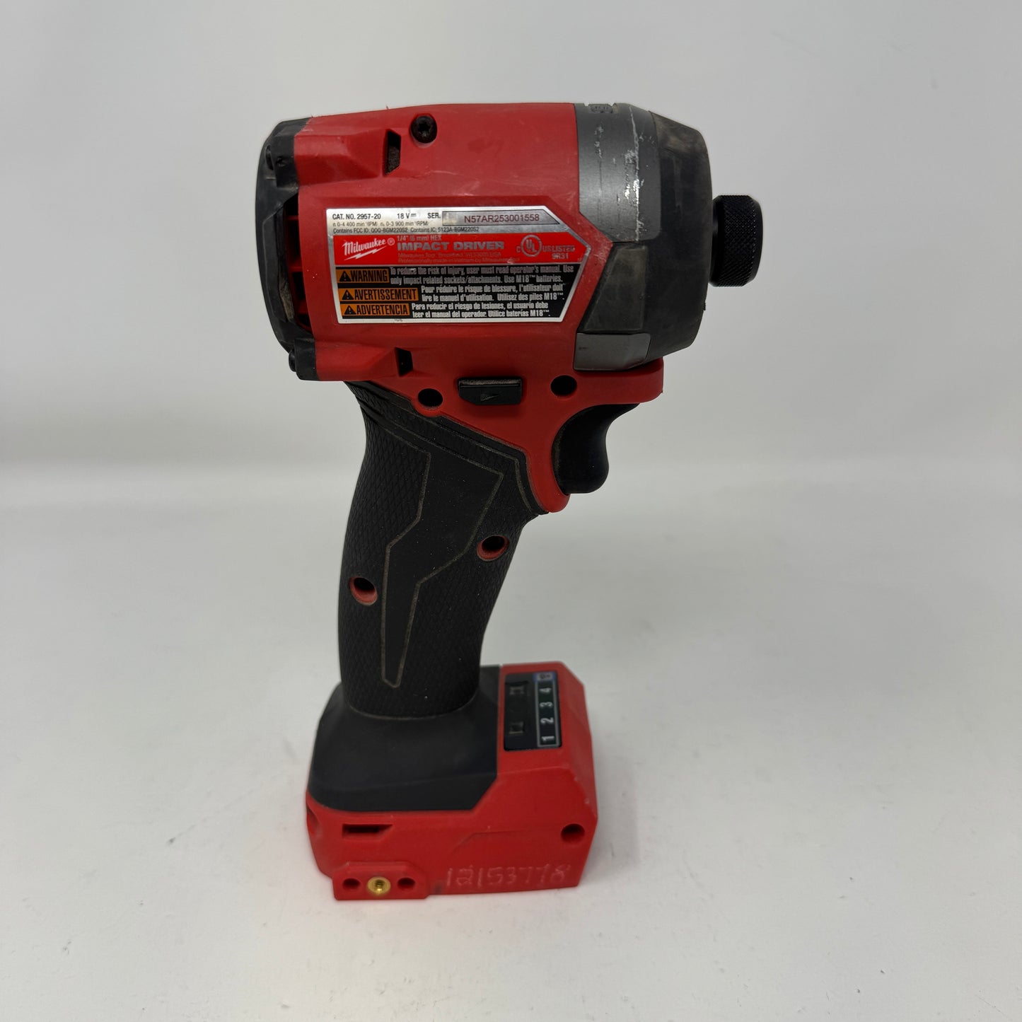 Milwaukee 2957-20 M18 FUEL 18V 1/4" Hex Impact Driver