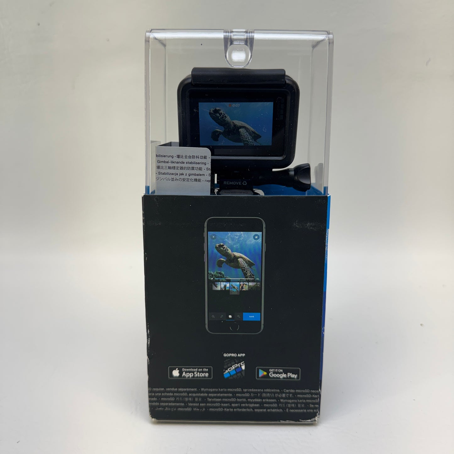 New GoPro Hero7 Black 12MP 4K Waterproof Action Camera CHDHX-701